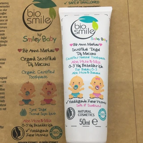 Smiley Baby Organic Diş Macunu - 50ml