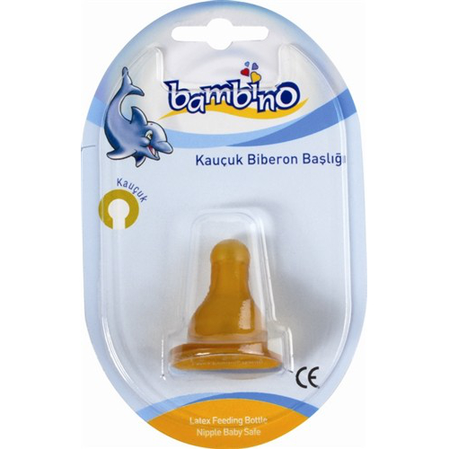 Bambino Kauçuk Yedek Emzik No.1