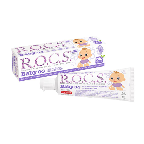 Rocs Baby Ihlamur Özlü Diş Macunu 45 g (0-3Yaş)
