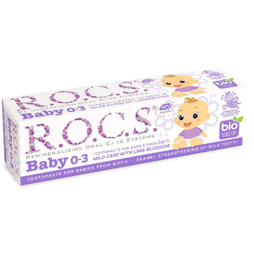 Rocs Baby Ihlamur Özlü Diş Macunu 45 g (0-3Yaş)