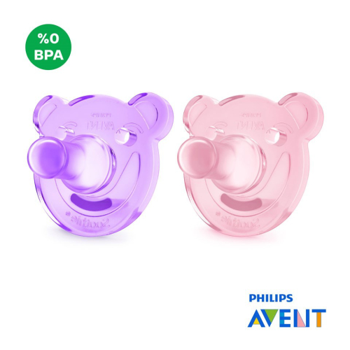 Philips Avent Soothie Yalancı Emzik 3+ Ay Kız 2'Li