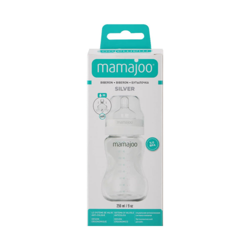 Mamajoo Silver Biberon 250ml