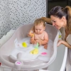 OkBaby Onda Evol Banyo Küveti & Banyo Küvet Taşıyıcı Gri / Banyo Güvenlik Seti Hediye