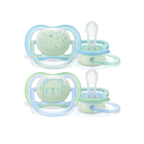 Philips Avent Ultra Air Night Karanlıkta Parlar Gece Emziği 0-6 ay Erkek